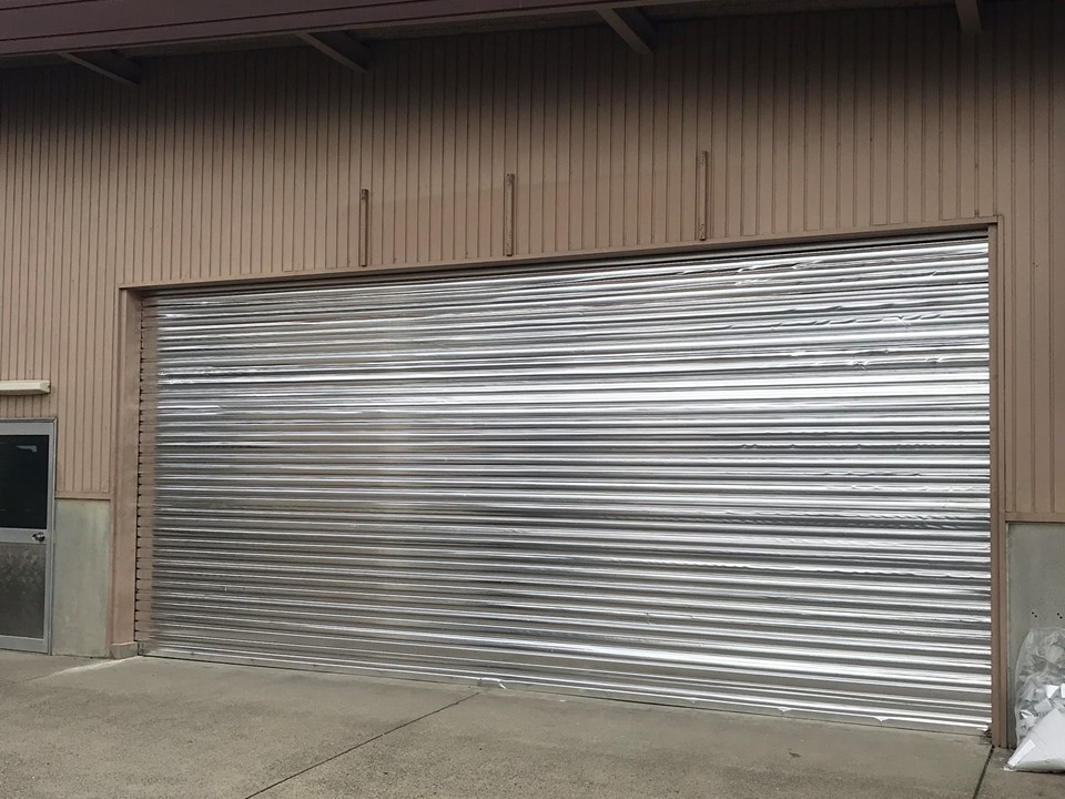 鮎の選別所にスカイ工法様